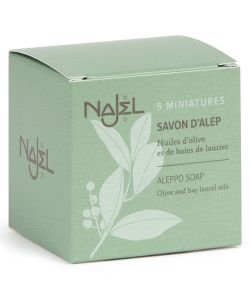 5 guest Aleppo soaps, 5 x 20 g